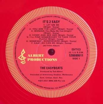 LP The Easybeats: It's 2 Easy LTD