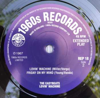SP The Easybeats: Lovin' Machine
