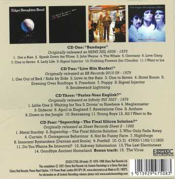 4CD/Doos The Edgar Broughton Band: Speak Down The Wires: The Recordings 1975-1982