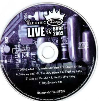 CD The Electric Kings: Live @ BRBF 2005