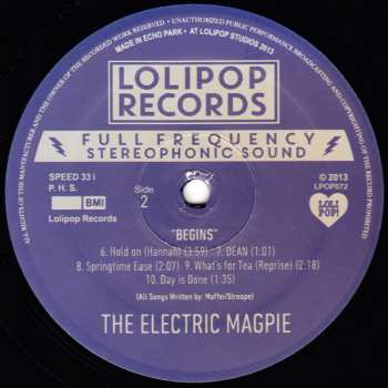 LP The Electric Magpie: Begins