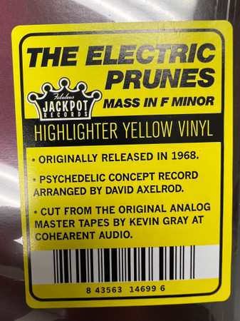 LP The Electric Prunes: Mass In F Minor CLR