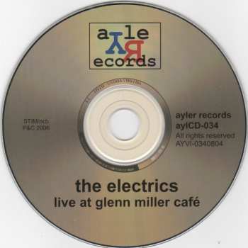CD The Electrics: Live At Glenn Miller Café