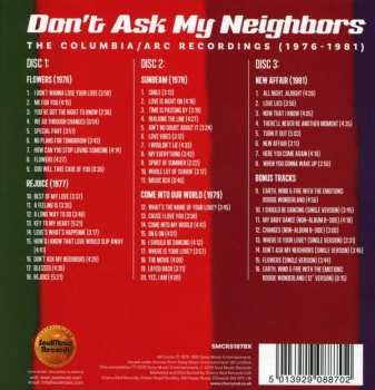 3CD/Doos The Emotions: Don't Ask My Neighbors (The Columbia/ARC Recordings 1976-1981)