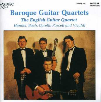 CD The English Guitar Quartet: Baroque Guitar Quartets
