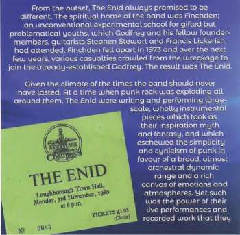 CD The Enid: Live At Loughborough Town Hall, 1980
