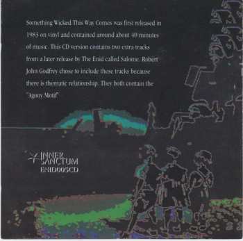 CD The Enid: Something Wicked This Way Comes