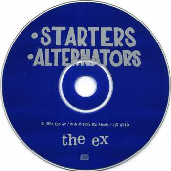 CD The Ex: Starters Alternators