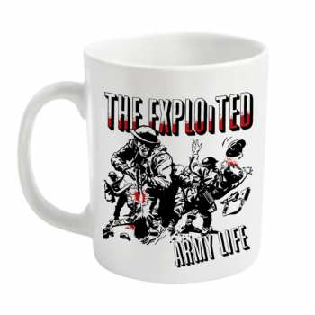 Merch The Exploited: Mok Army Life (white)