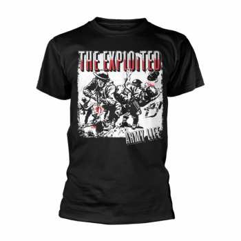 Merch The Exploited: T-shirt Army Life (black)