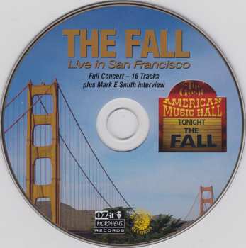 CD The Fall: Live In San Francisco