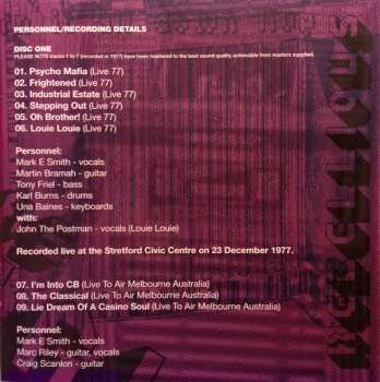 2CD The Fall: Rebellious Jukebox Volume Three (Burn It All Down Live!!)