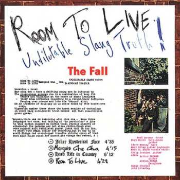 CD The Fall: Room To Live
