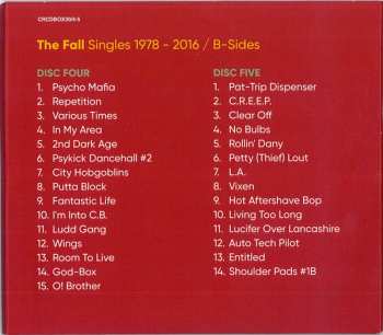 7CD/Doos The Fall: Singles 1978 - 2016 DLX