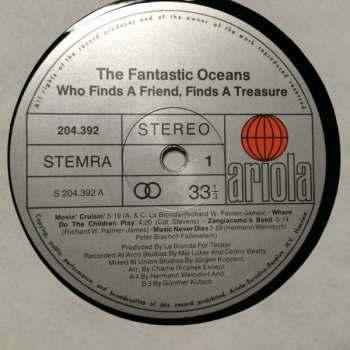 LP The Oceans: Who Finds A Friend Finds A Treasure (Original Soundtrack)