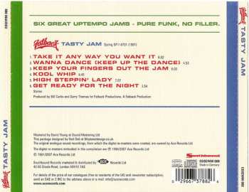 CD The Fatback Band: Tasty Jam