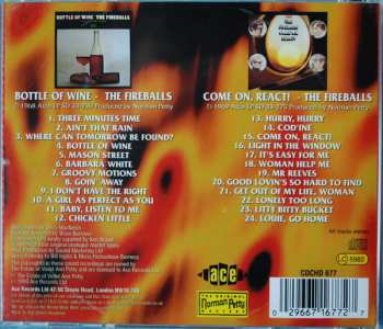 CD The Fireballs: Bottle Of Wine / Come On, React!