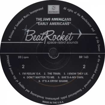 LP The Five Americans: Early Americans