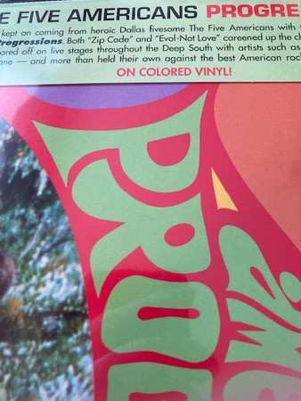 LP The Five Americans: Progressions CLR