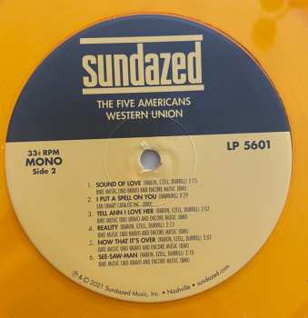 LP The Five Americans: Western Union / Sound Of Love CLR