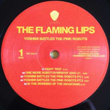LP The Flaming Lips: Yoshimi Battles The Pink Robots