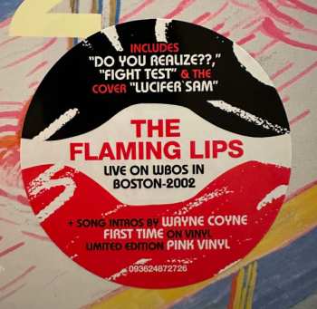 LP The Flaming Lips: Yoshimi Battles The Pink Robots Live At The Paradise Lounge, Boston Oct. 27, 2002 CLR | LTD