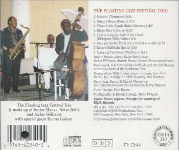 CD Junior Mance: The Floating Jazz Festival Trio 1995