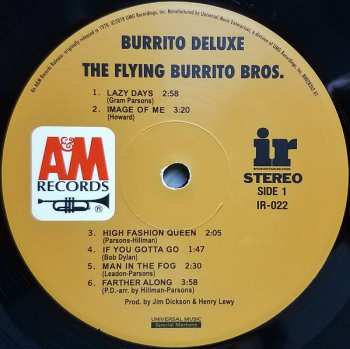 LP The Flying Burrito Bros: Burrito Deluxe