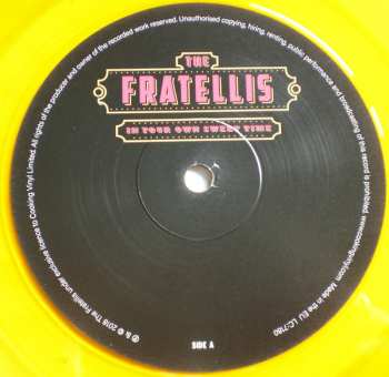 LP The Fratellis: In Your Own Sweet Time LTD | CLR