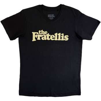 Merch The Fratellis: The Fratellis Unisex T-shirt: Classic Logo (black) (large) L