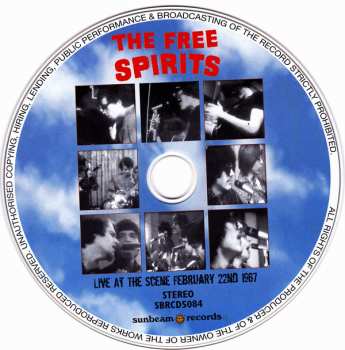 CD The Free Spirits: Live At The Scene February 22nd 1967
