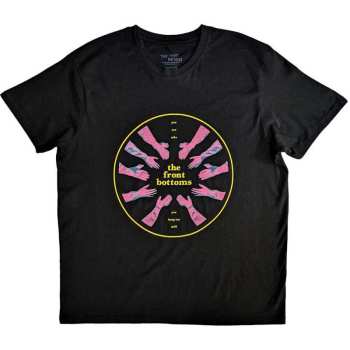 Merch The Front Bottoms: T-shirt Circle Hands