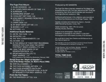 CD The Fugs: The Fugs First Album With Sizzling Additional Tracks From The Early Fugs