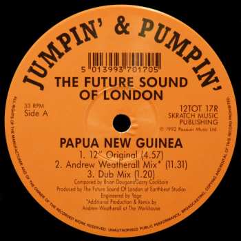 LP The Future Sound Of London: Papua New Guinea NUM | LTD