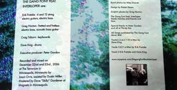 CD The Gang Font Feat. Interloper: The Gang Font Feat. Interloper