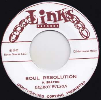 LP Delroy Wilson: Mama Look / Soul Resolution
