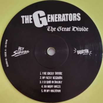 LP The Generators: The Great Divide CLR | LTD