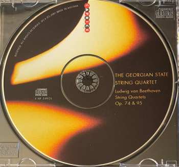 CD Ludwig van Beethoven: 35 Years . String Quartets Op. 74 & 95