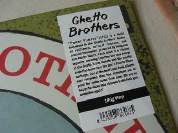 LP The Ghetto Brothers: Power-Fuerza