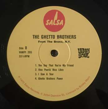 LP The Ghetto Brothers: Power-Fuerza