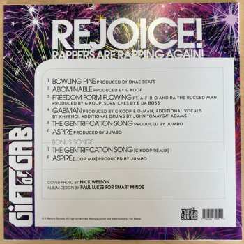 LP The Gift Of Gab: Rejoice! Rappers Are Rapping Again!
