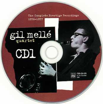 2CD The Gil Melle Quartet: The Complete Prestige Recordings 1956-1957