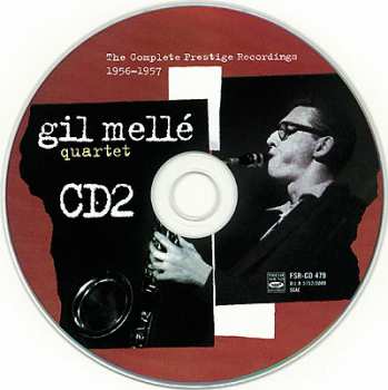 2CD The Gil Melle Quartet: The Complete Prestige Recordings 1956-1957
