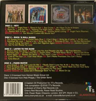 4CD/Doos The Glitter Band: The Albums DLX