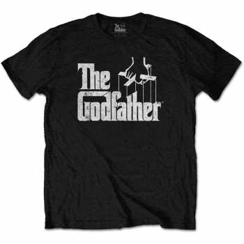 Merch The Godfather: T-shirt Logo The Godfather White 