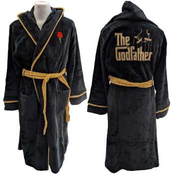 Merch The Godfather: The Godfather Unisex Bathrobe: Rose & Logo  (large - X-large) L - XL