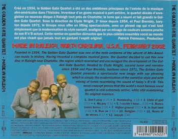 CD The Golden Gate Quartet: Made In Raleigh