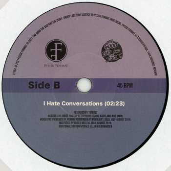 SP The Good The Bad And The Zugly: Classic Oslo Attitude / I Hate Conversations
