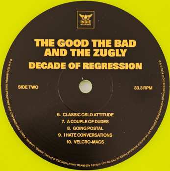 LP The Good The Bad And The Zugly: Decade Of Regression CLR | LTD