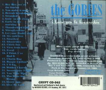 CD The Gories: I Know You Be Houserockin'